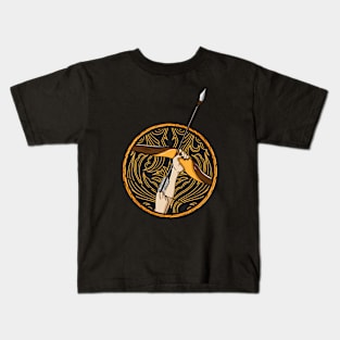 sagittarius zodiac illustration Kids T-Shirt